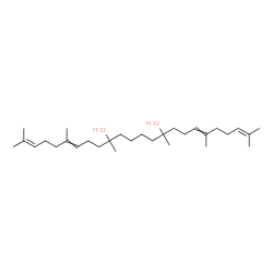 ChemSpider 2D Image | 2,6,10,15,19,23-Hexamethyl-2,6,18,22-tetracosatetraene-10,15-diol | C30H54O2