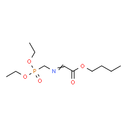 ChemSpider 2D Image | Butyl {[(diethoxyphosphoryl)methyl]imino}acetate | C11H22NO5P