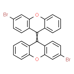ChemSpider 2D Image | 3-Bromo-9-(3-bromo-9H-xanthen-9-ylidene)-9H-xanthene | C26H14Br2O2