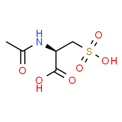 ChemSpider 2D Image | N-Acetyl-3-sulfo-L-alanine | C5H9NO6S