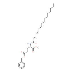 ChemSpider 2D Image | 5-Benzyl 1-methyl N-palmitoyl-L-glutamate | C29H47NO5