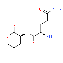 ChemSpider 2D Image | L-Glutaminyl-L-Leucine | C11H21N3O4