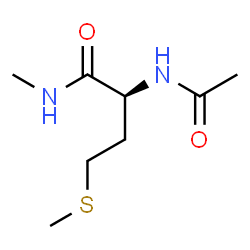 ChemSpider 2D Image | N~2~-Acetyl-N-methyl-L-methioninamide | C8H16N2O2S