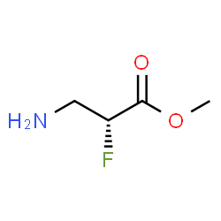 ChemSpider 2D Image | Methyl (2R)-3-amino-2-fluoropropanoate | C4H8FNO2