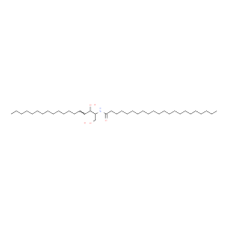 ChemSpider 2D Image | N-(1,3-Dihydroxy-4-octadecen-2-yl)docosanamide | C40H79NO3