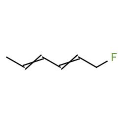 ChemSpider 2D Image | 1-Fluoro-2,4-hexadiene | C6H9F
