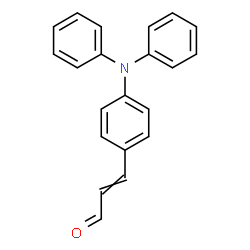 ChemSpider 2D Image | 3-[4-(Diphenylamino)phenyl]acrylaldehyde | C21H17NO
