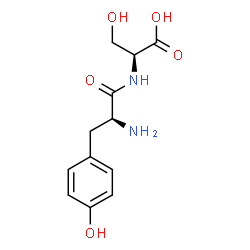 ChemSpider 2D Image | L-Tyrosyl-L-Serine | C12H16N2O5