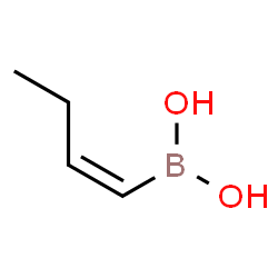 ChemSpider 2D Image | (1Z)-1-Buten-1-ylboronic acid | C4H9BO2