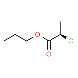 ChemSpider 2D Image | Propyl (2R)-2-chloropropanoate | C6H11ClO2