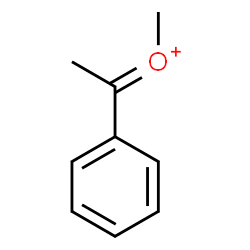 ChemSpider 2D Image | (E)-Methyl(1-phenylethylidene)oxonium | C9H11O