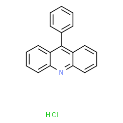 ChemSpider 2D Image | 9-Phenylacridine hydrochloride (1:1) | C19H14ClN