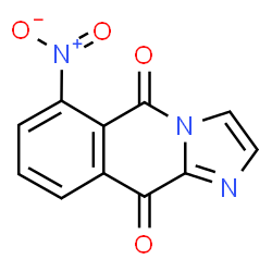 ChemSpider 2D Image | 6-Nitroimidazo[1,2-b]isoquinoline-5,10-dione | C11H5N3O4