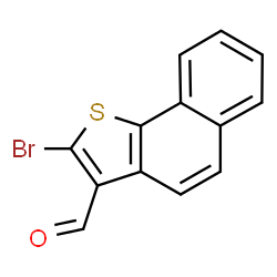 ChemSpider 2D Image | 2-Bromonaphtho[1,2-b]thiophene-3-carbaldehyde | C13H7BrOS