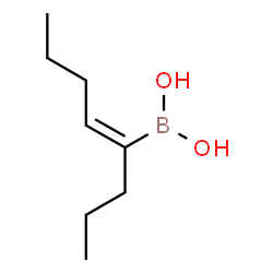 ChemSpider 2D Image | (4E)-4-Octen-4-ylboronic acid | C8H17BO2