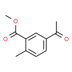 ChemSpider 2D Image | Methyl 5-acetyl-2-methylbenzoate | C11H12O3