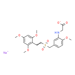 ChemSpider 2D Image | Rigosertib sodium | C21H24NNaO8S