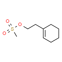 ChemSpider 2D Image | 2-(1-Cyclohexen-1-yl)ethyl methanesulfonate | C9H16O3S