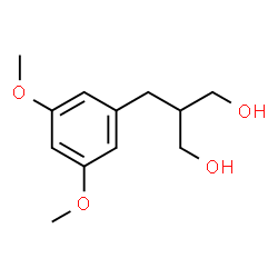 ChemSpider 2D Image | 2-(3,5-Dimethoxybenzyl)-1,3-propanediol | C12H18O4