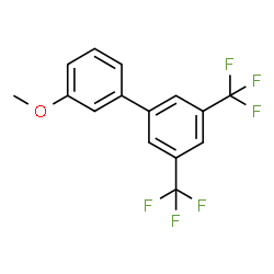 ChemSpider 2D Image | 3'-Methoxy-3,5-bis(trifluoromethyl)biphenyl | C15H10F6O