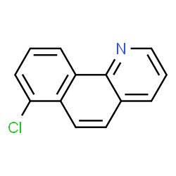ChemSpider 2D Image | 7-Chlorobenzo[h]quinoline | C13H8ClN
