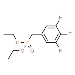ChemSpider 2D Image | Diethyl (3,4,5-trifluorobenzyl)phosphonate | C11H14F3O3P