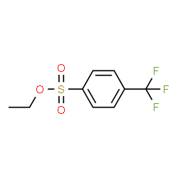 ChemSpider 2D Image | Ethyl 4-(trifluoromethyl)benzenesulfonate | C9H9F3O3S