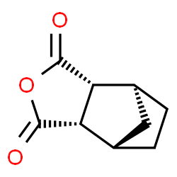 ChemSpider 2D Image | (1S,2R,6S,7S)-4-Oxatricyclo[5.2.1.0~2,6~]decane-3,5-dione | C9H10O3