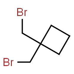 ChemSpider 2D Image | 1,1-Bis(bromomethyl)cyclobutane | C6H10Br2