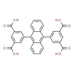 ChemSpider 2D Image | 5,5'-(9,10-Anthracenediyl)diisophthalic acid | C30H18O8
