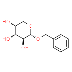 ChemSpider 2D Image | Benzyl alpha-D-arabinopyranoside | C12H16O5