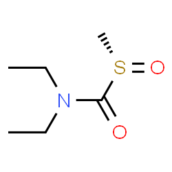 ChemSpider 2D Image | (Diethylamino)[(S)-methylsulfinyl]methanone | C6H13NO2S