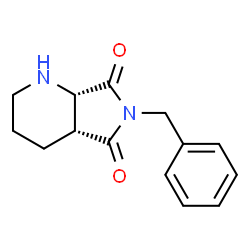 ChemSpider 2D Image | (4aR,7aS)-6-Benzyltetrahydro-1H-pyrrolo[3,4-b]pyridine-5,7(2H,6H)-dione | C14H16N2O2