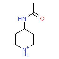 ChemSpider 2D Image | 4-Acetamidopiperidinium | C7H15N2O