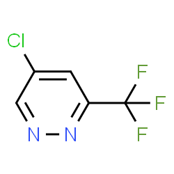 ChemSpider 2D Image | 5-Chloro-3-(trifluoromethyl)pyridazine | C5H2ClF3N2