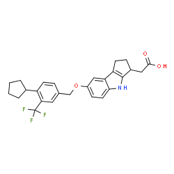 ChemSpider 2D Image | Etrasimod | C26H26F3NO3