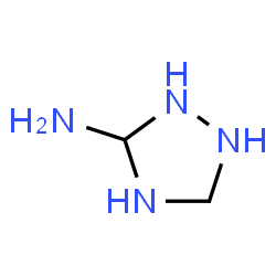 ChemSpider 2D Image | 1,2,4-Triazolidin-3-amine | C2H8N4