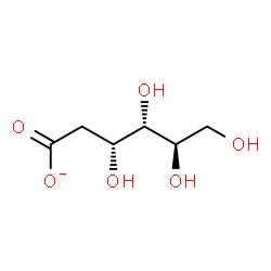 ChemSpider 2D Image | 2-Deoxy-D-arabino-hexonate | C6H11O6