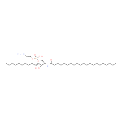 ChemSpider 2D Image | N-(heneicosanoyl)-tetradecasphing-4-enine-1-phosphoethanolamine | C37H75N2O6P