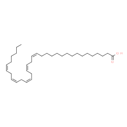 ChemSpider 2D Image | (16Z,19Z,22Z,25Z,28Z)-tetratriacontapentaenoic acid | C34H58O2