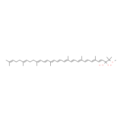 ChemSpider 2D Image | 2,2-dihydroxyspheroidene | C41H60O3