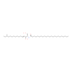 ChemSpider 2D Image | N-tricosanoyl-14-methylhexadecasphingosine | C40H79NO3