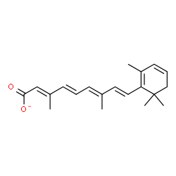 ChemSpider 2D Image | 15-Oxido-3,4-didehydroretinal | C20H25O2