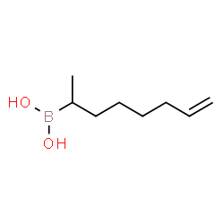 ChemSpider 2D Image | 7-Octen-2-ylboronic acid | C8H17BO2