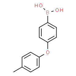 ChemSpider 2D Image | [4-(4-Methylphenoxy)phenyl]boronic acid | C13H13BO3