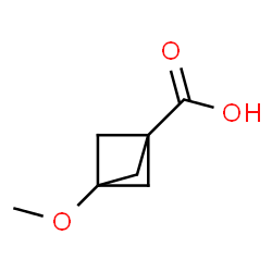 ChemSpider 2D Image | 3-Methoxybicyclo[1.1.1]pentane-1-carboxylic acid | C7H10O3