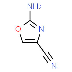ChemSpider 2D Image | 2-Aminooxazole-4-carbonitrile | C4H3N3O