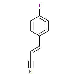ChemSpider 2D Image | (2E)-3-(4-Iodophenyl)acrylonitrile | C9H6IN