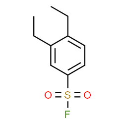 ChemSpider 2D Image | 3,4-Diethylbenzenesulfonyl fluoride | C10H13FO2S