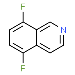 ChemSpider 2D Image | 5,8-Difluoroisoquinoline | C9H5F2N